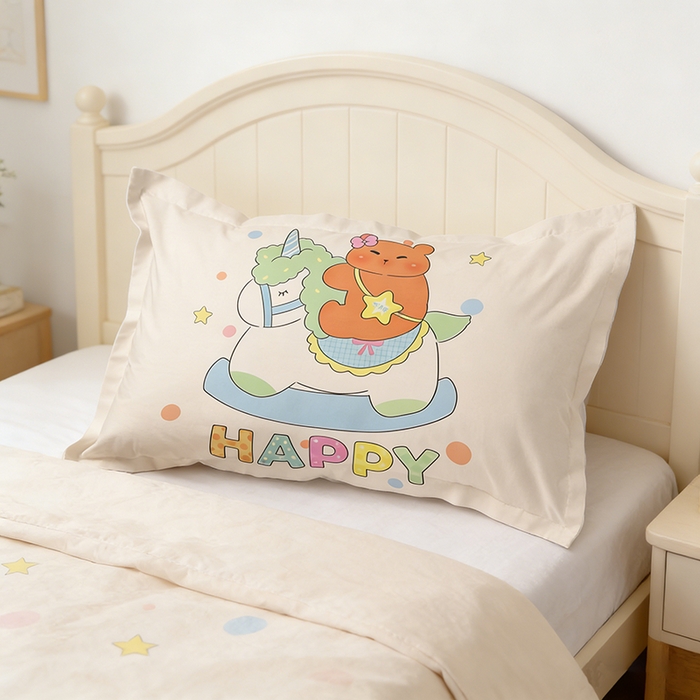 91家纺网 家纺一手货源 找家纺 （总）一电 2026新款跨境电商卡通学生枕头套枕套48x74cm单只件一对装儿童男孩枕皮子 5.磨毛枕套