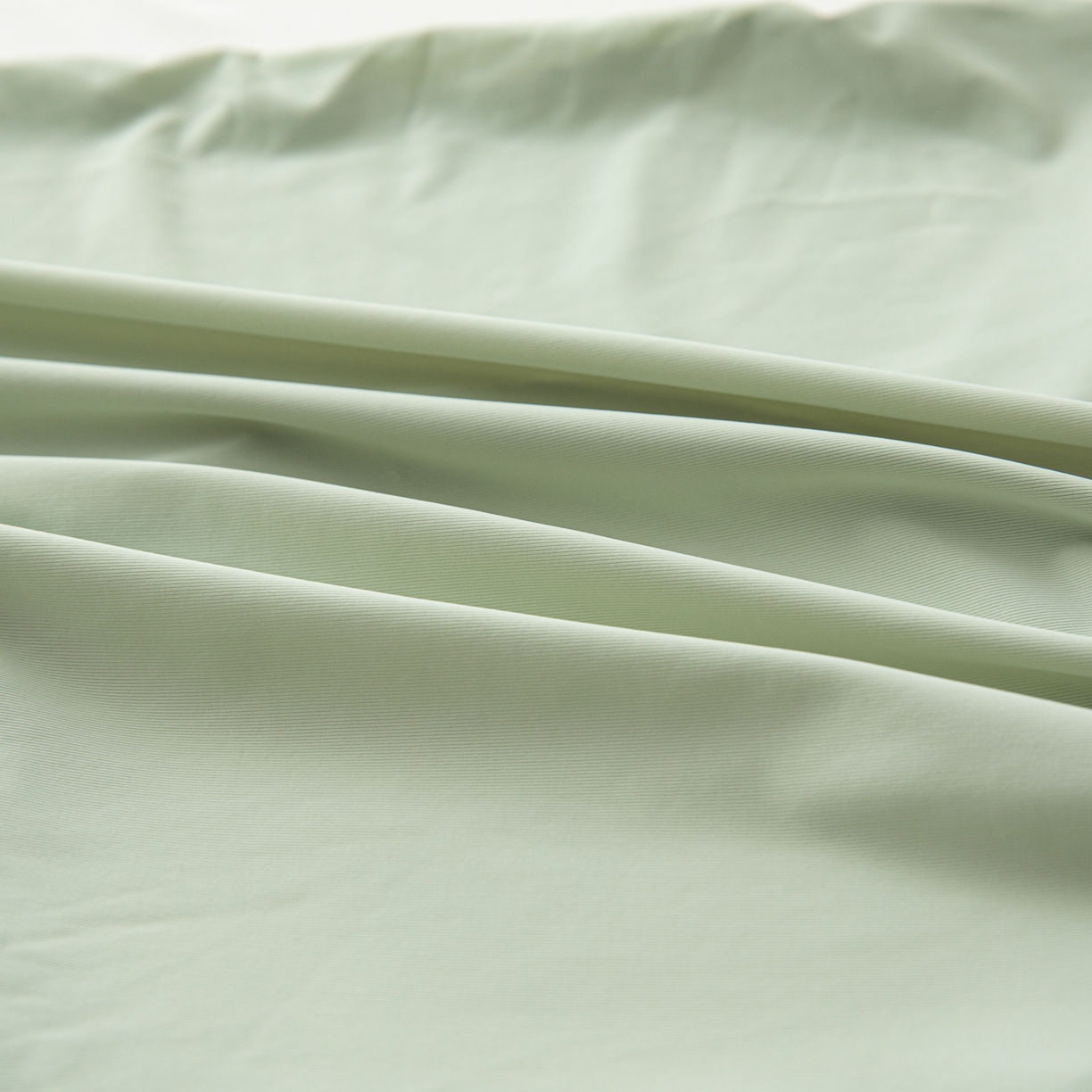 91家纺网 家纺一手货源 找家纺 慕尚家纺 2026新款锦纶小冰皮单枕套枕套单件 薄荷绿