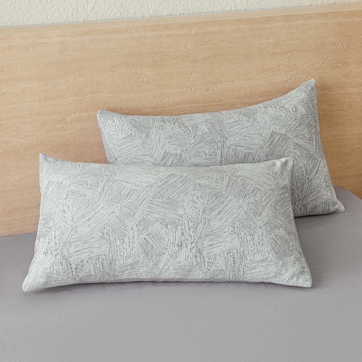 91家纺网 家纺一手货源 找家纺 吾诺家居 2026新款全棉色织提花三层纱夏被夏凉被空调被-华美 简森-灰