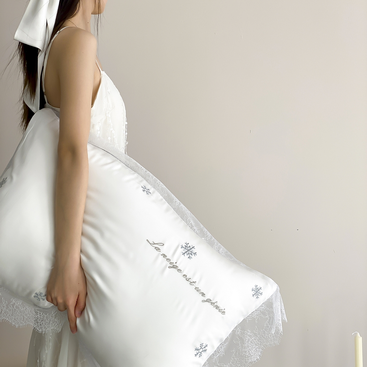 91家纺网 家纺一手货源 找家纺 （总）初拾 2026新款60s兰精天丝“小雪花”四件套-艾莎公主