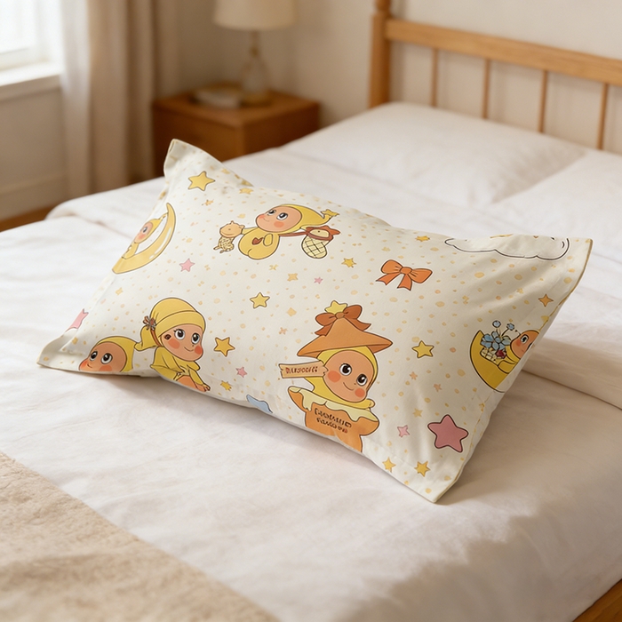 91家纺网 家纺一手货源 找家纺 （总）一电 2026新款跨境电商卡通学生枕头套枕套48x74cm单只件一对装儿童男孩枕皮子 7.磨毛枕套