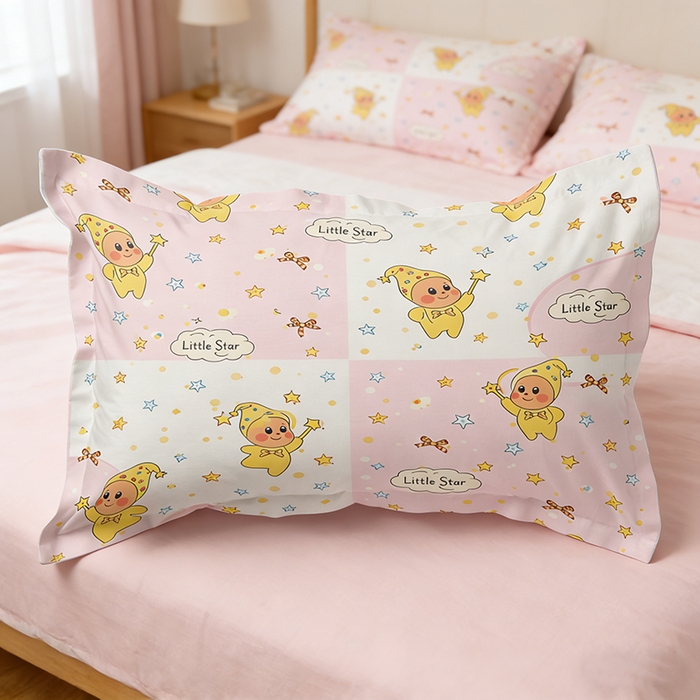 91家纺网 家纺一手货源 找家纺 （总）一电 2026新款跨境电商卡通学生枕头套枕套48x74cm单只件一对装儿童男孩枕皮子 7.磨毛枕套