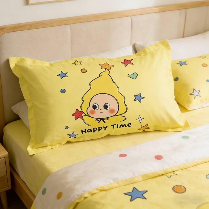 91家纺网 家纺一手货源 找家纺 （总）一电 2026新款跨境电商卡通学生枕头套枕套48x74cm单只件一对装儿童男孩枕皮子 7.磨毛枕套