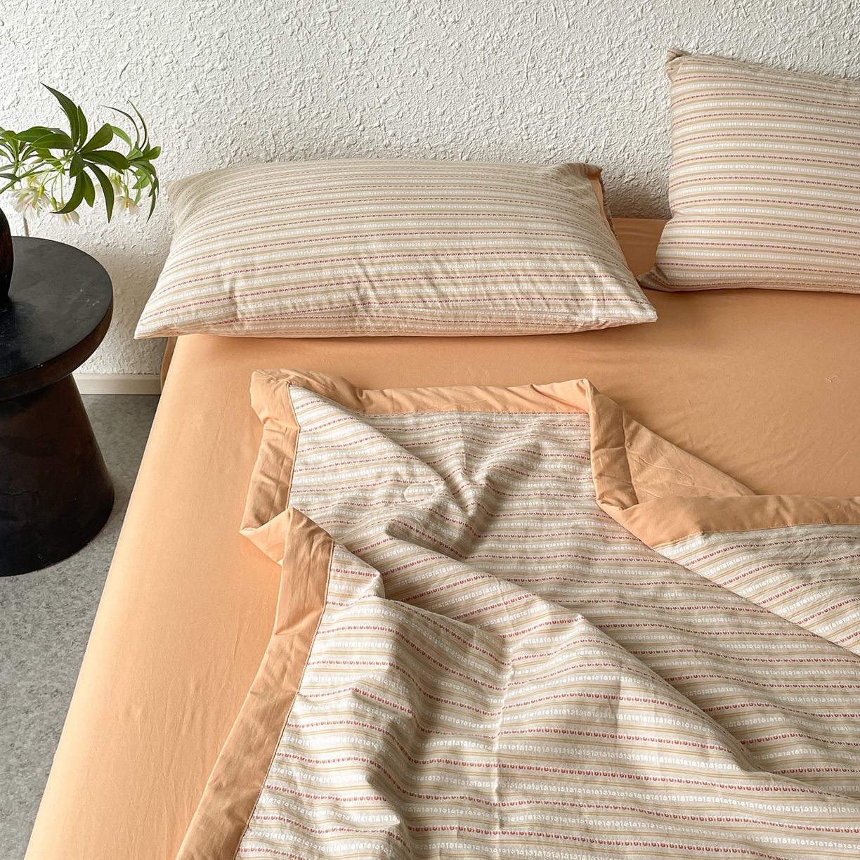 91家纺网 家纺一手货源 找家纺 吾诺家居 2026新款棉色织提花水洗棉大豆夏被夏凉被空调被-摩卡 摩卡桔