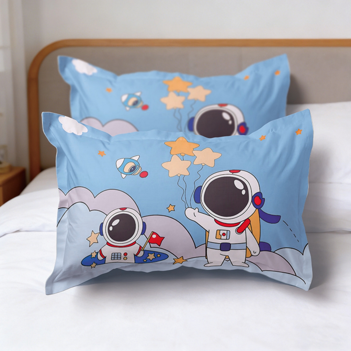 91家纺网 家纺一手货源 找家纺 （总）2026新款跨境电商卡通学生枕头套枕套48x74cm单只件一对装儿童男孩枕皮子 8.磨毛枕套