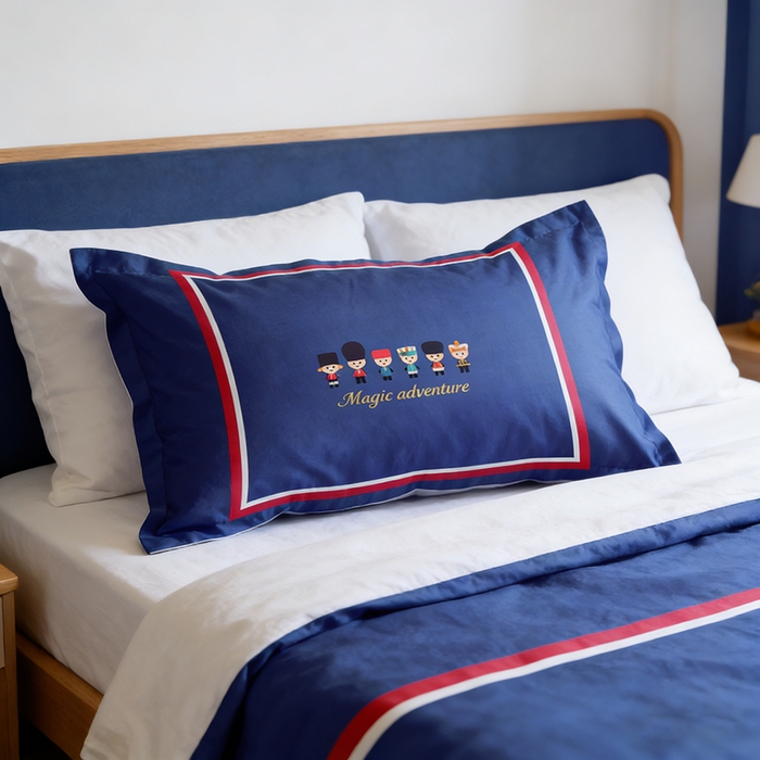91家纺网 家纺一手货源 找家纺 （总）一电 2026新款跨境电商卡通学生枕头套枕套48x74cm单只件一对装儿童男孩枕皮子 9.磨毛枕套