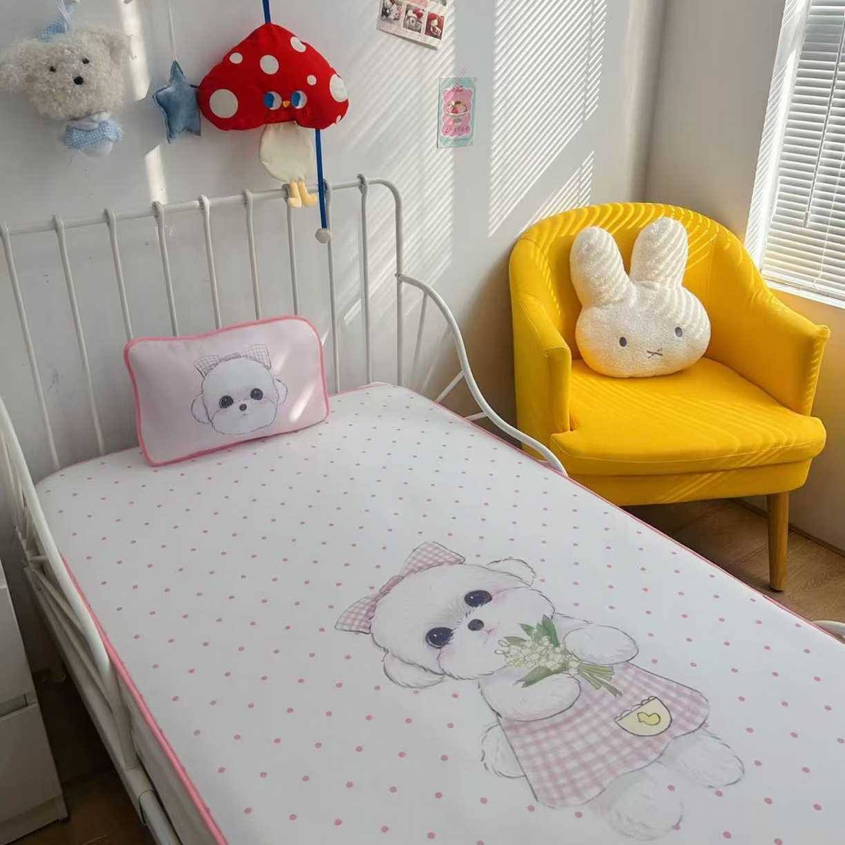 91家纺网 家纺一手货源 找家纺 （总）美乐迪家纺 2026新款儿童水光冰丝凉席席子凉席