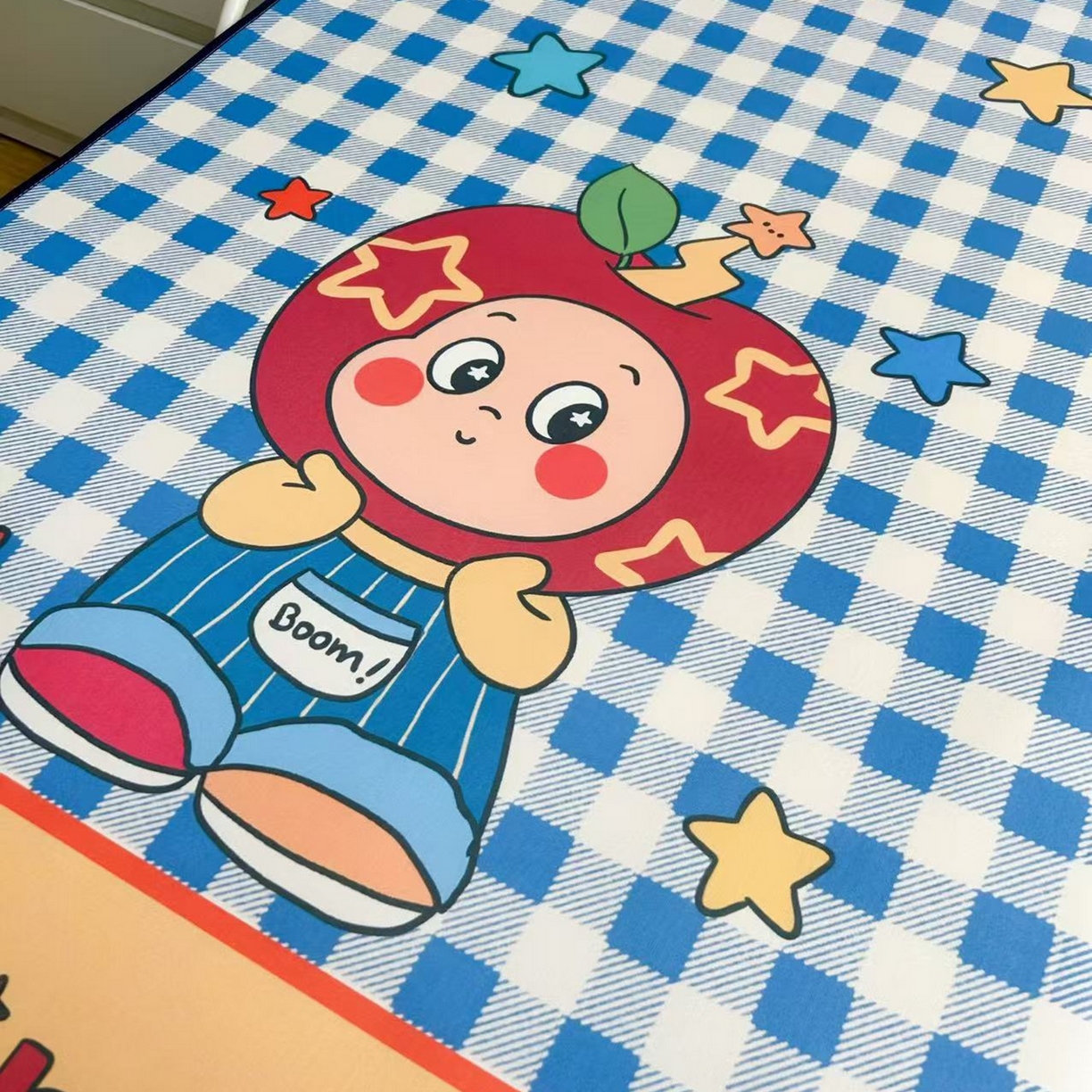 91家纺网 家纺一手货源 找家纺 美乐迪家纺 2026新款儿童水光冰丝凉席席子凉席 星星男孩