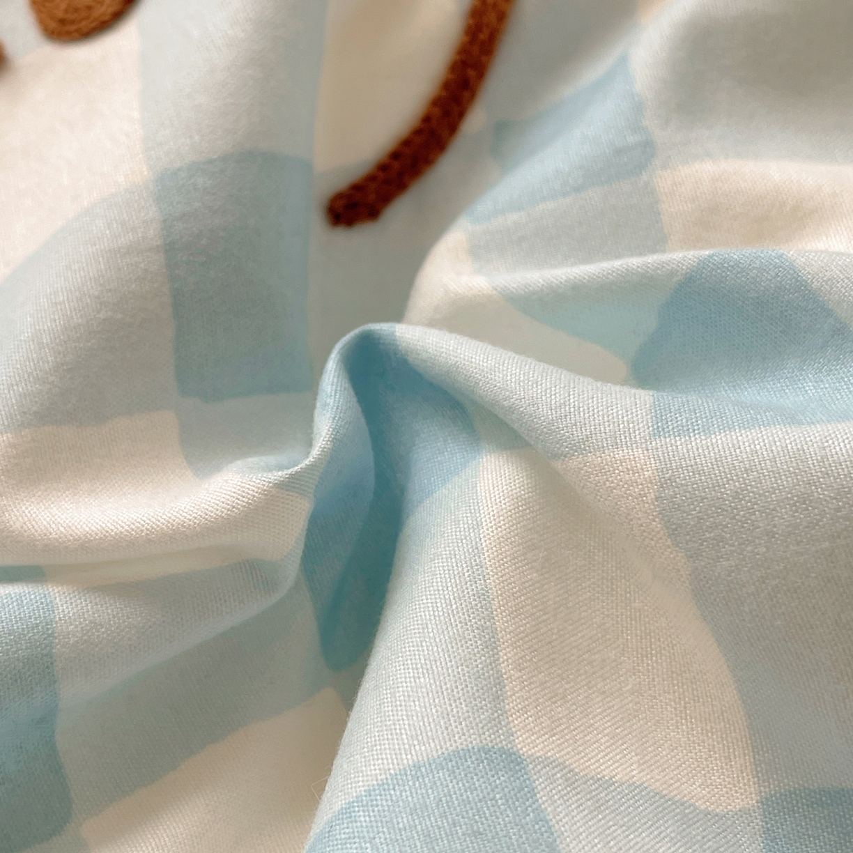 91家纺网 家纺一手货源 找家纺 韩都家居 2026春夏新款亲肤舒适毛巾绣四件套（包含买家秀原图） 小确幸