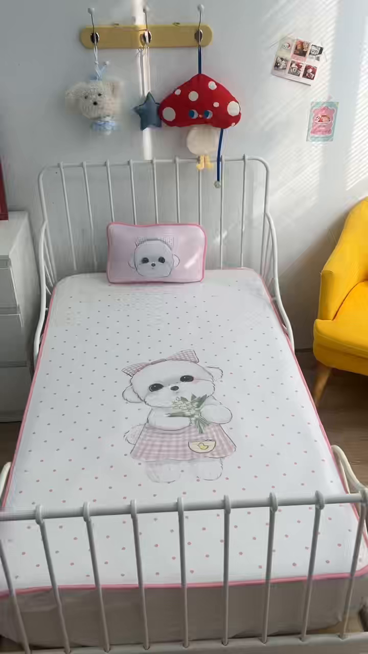 91家纺网 家纺一手货源 找家纺 （总）美乐迪家纺 2026新款儿童水光冰丝凉席席子凉席