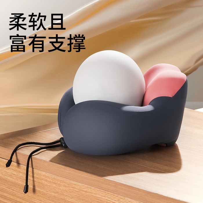 91家纺网 家纺一手货源 找家纺 芯辰 2026新款出差旅行好伴侣环保u型枕 浅豆绿