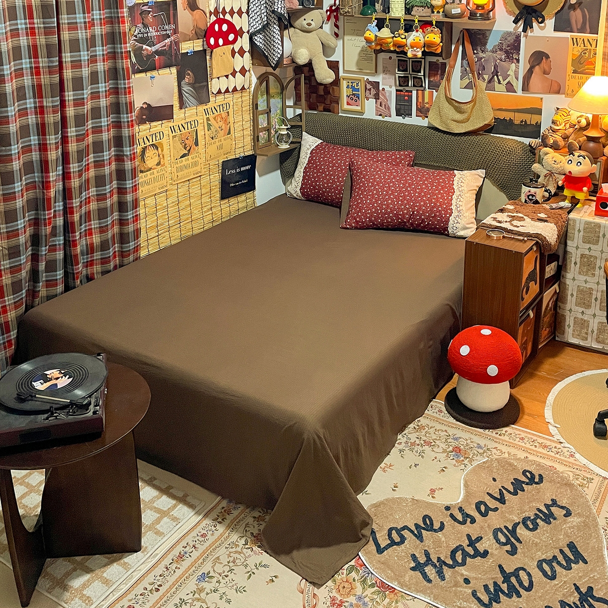 91家纺网 家纺一手货源 找家纺 水墨江南 2026新款甜美复古花边四件套 复古花边-樱绯