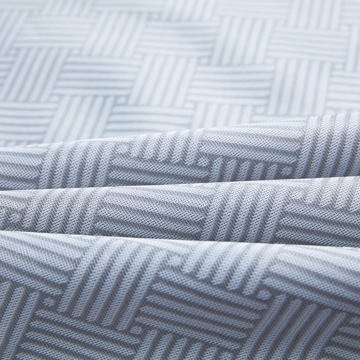 91家纺网 家纺一手货源 找家纺 席之家 2026新款可机洗水洗艾草凉感冰丝高精密碳光软席席子凉席 灰色