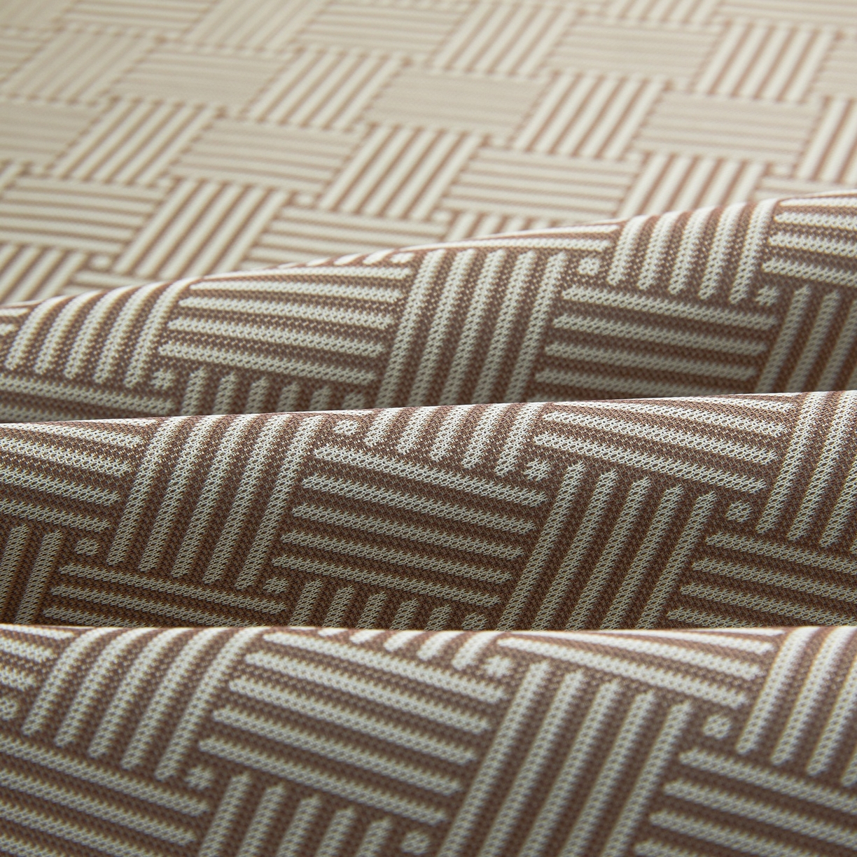 91家纺网 家纺一手货源 找家纺 席之家 2026新款可机洗水洗艾草凉感冰丝高精密碳光软席席子凉席 咖色