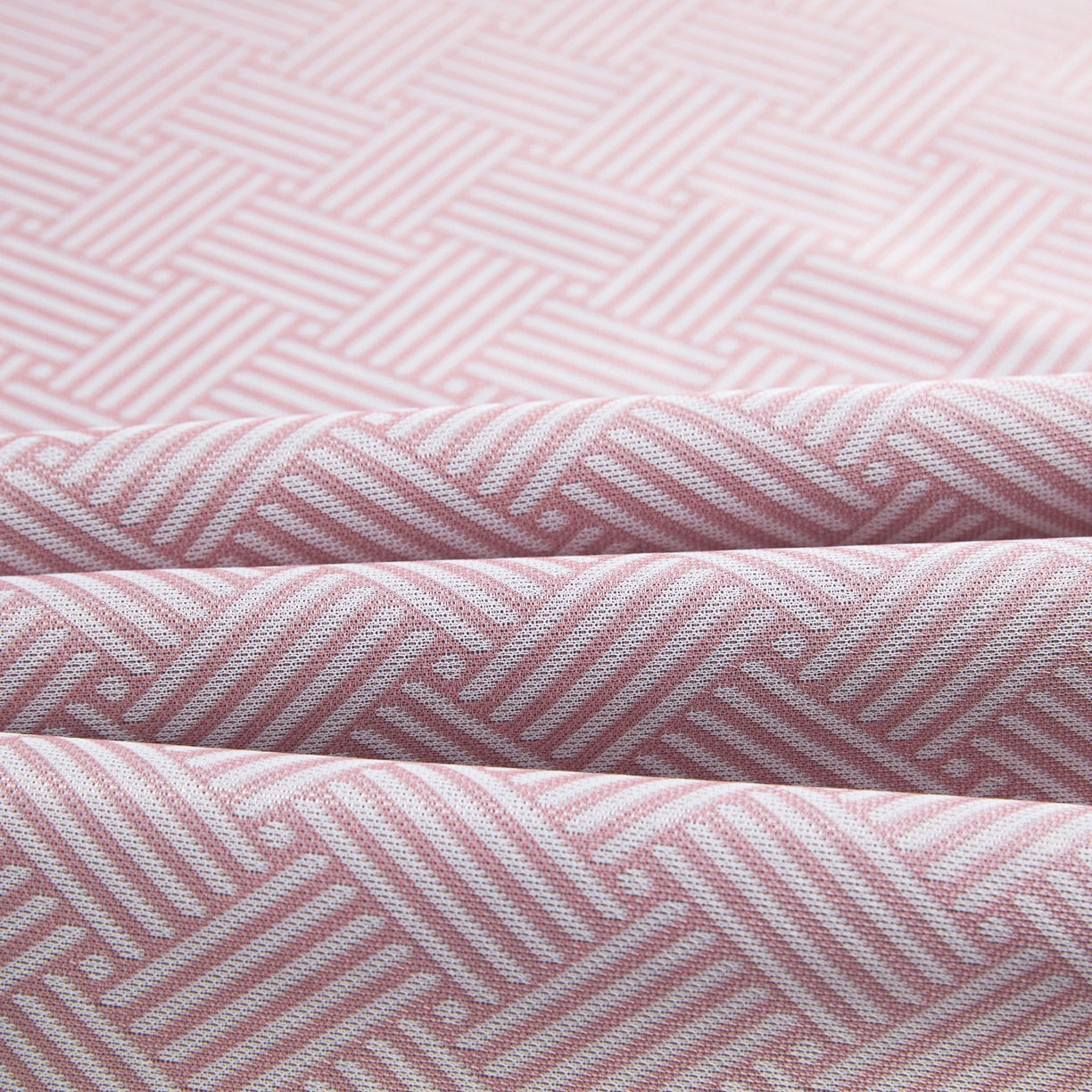 91家纺网 家纺一手货源 找家纺 席之家 2026新款可机洗水洗艾草凉感冰丝高精密碳光软席席子凉席 粉色