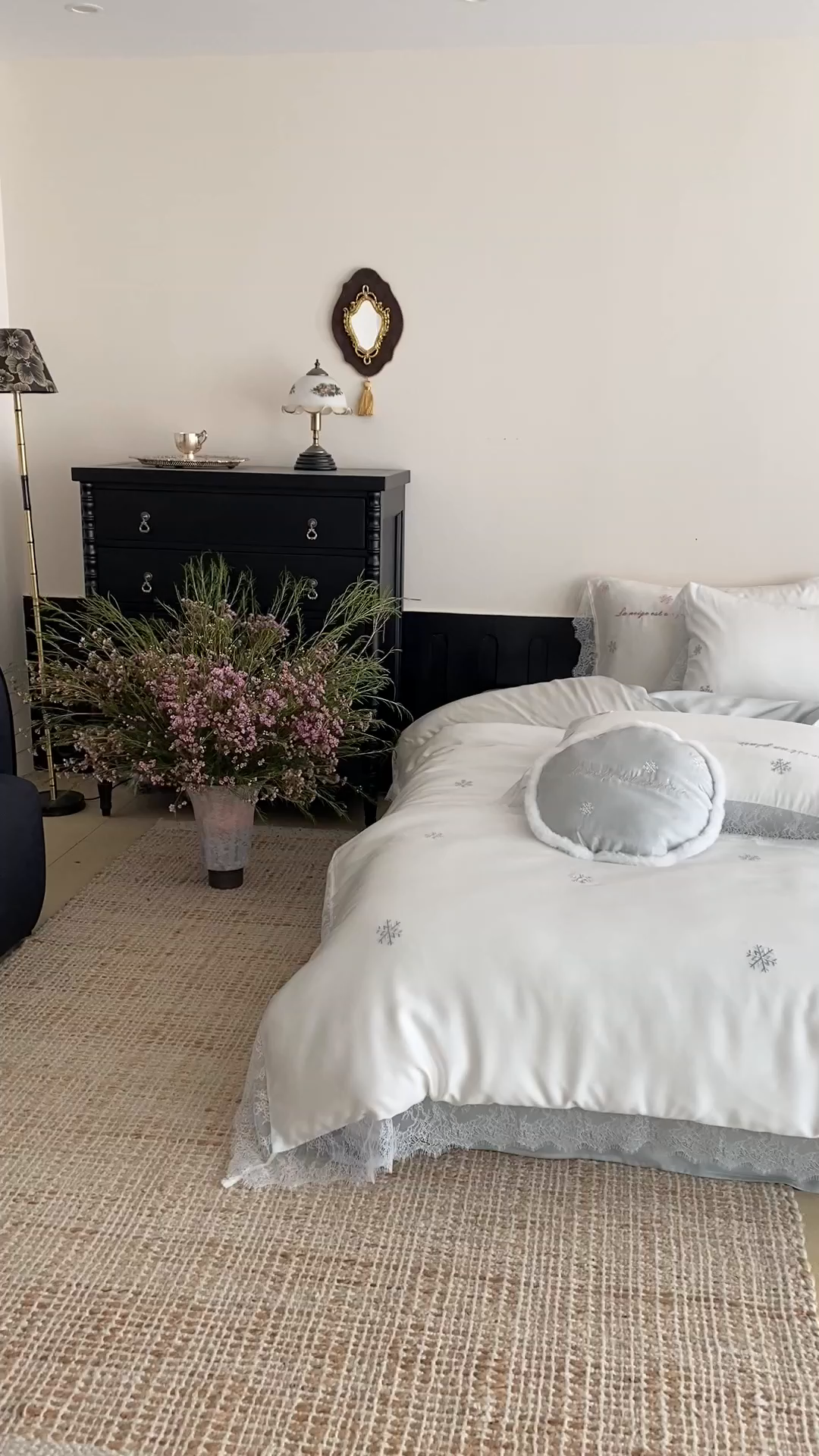 91家纺网 家纺一手货源 找家纺 （总）初拾 2026新款60s兰精天丝“小雪花”四件套-艾莎公主