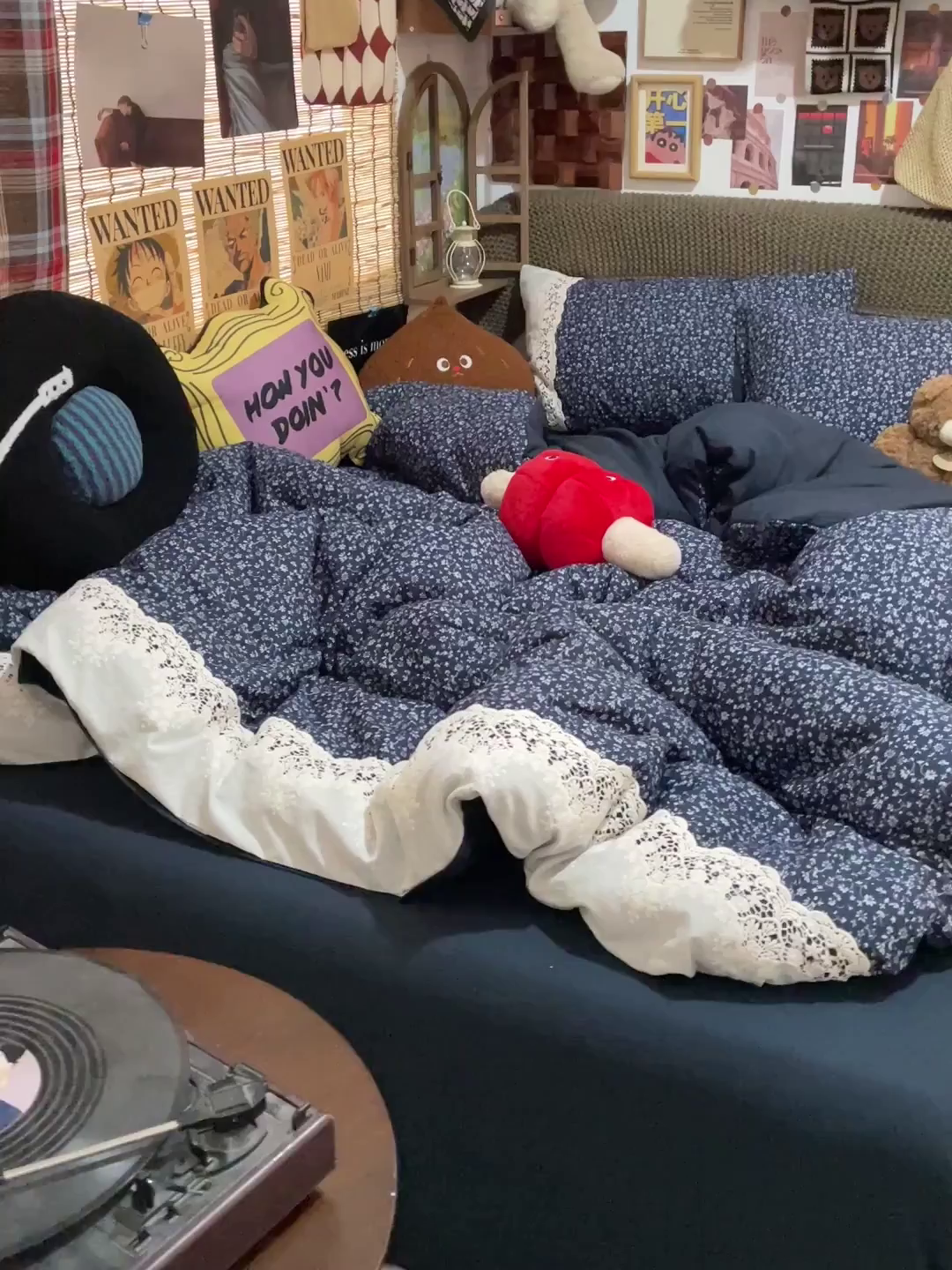 91家纺网 家纺一手货源 找家纺 （总）水墨江南 2026新款甜美复古花边四件套