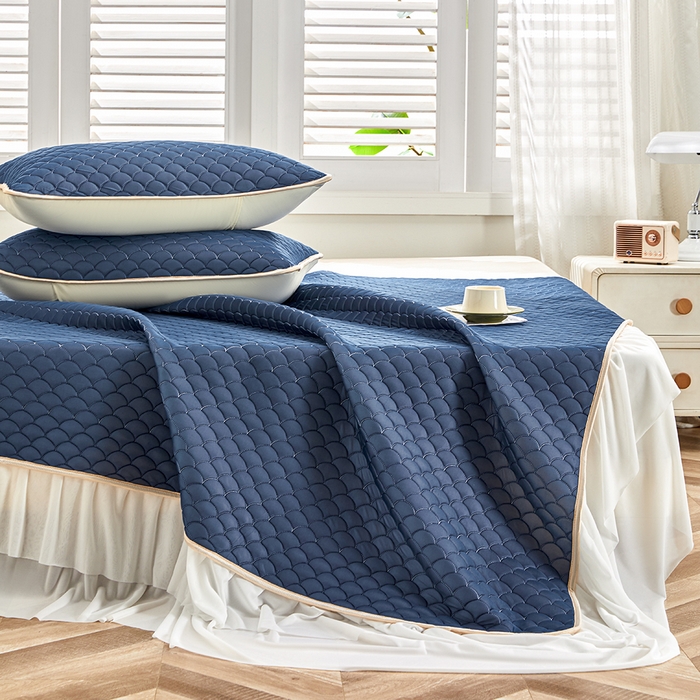 91家纺网 家纺一手货源 找家纺 （总）羽梦家纺 2026新款硅胶床裙款凉席席子