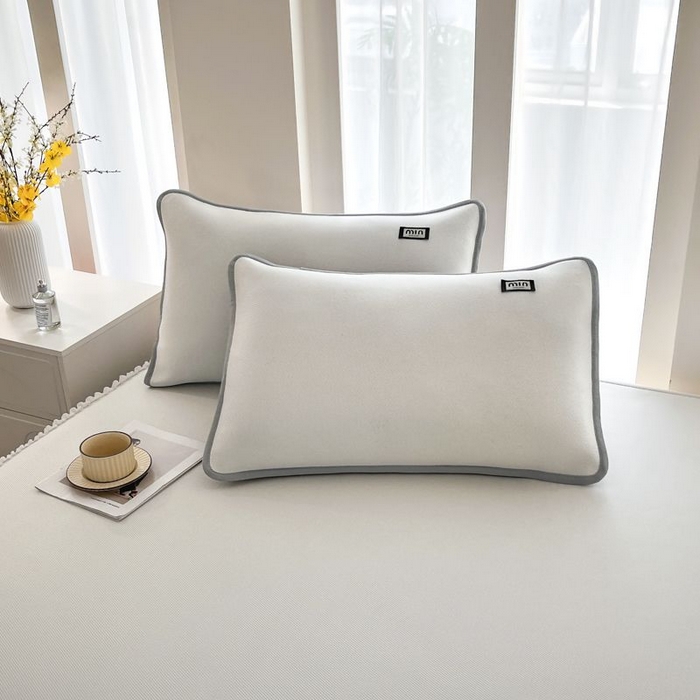 91家纺网 家纺一手货源 找家纺 子曰 2026新款PE小清新凉席床裙款 小清新-白