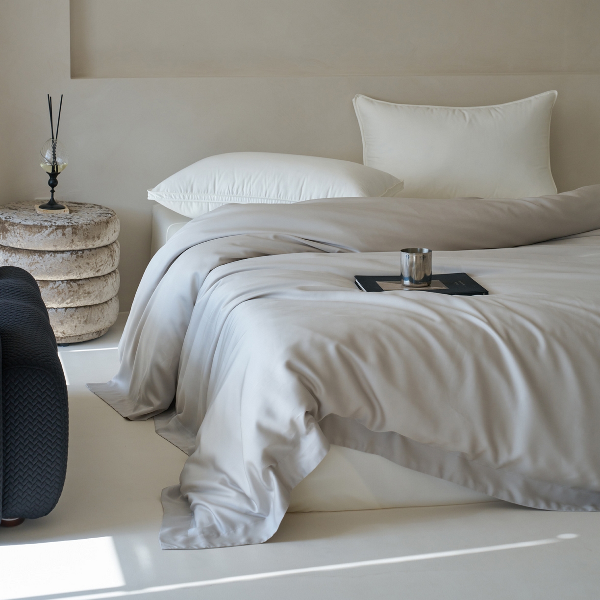 91家纺网 家纺一手货源 找家纺 （总）简纯主义 2026新款100S超细旦进口兰精天丝单被套被套单件