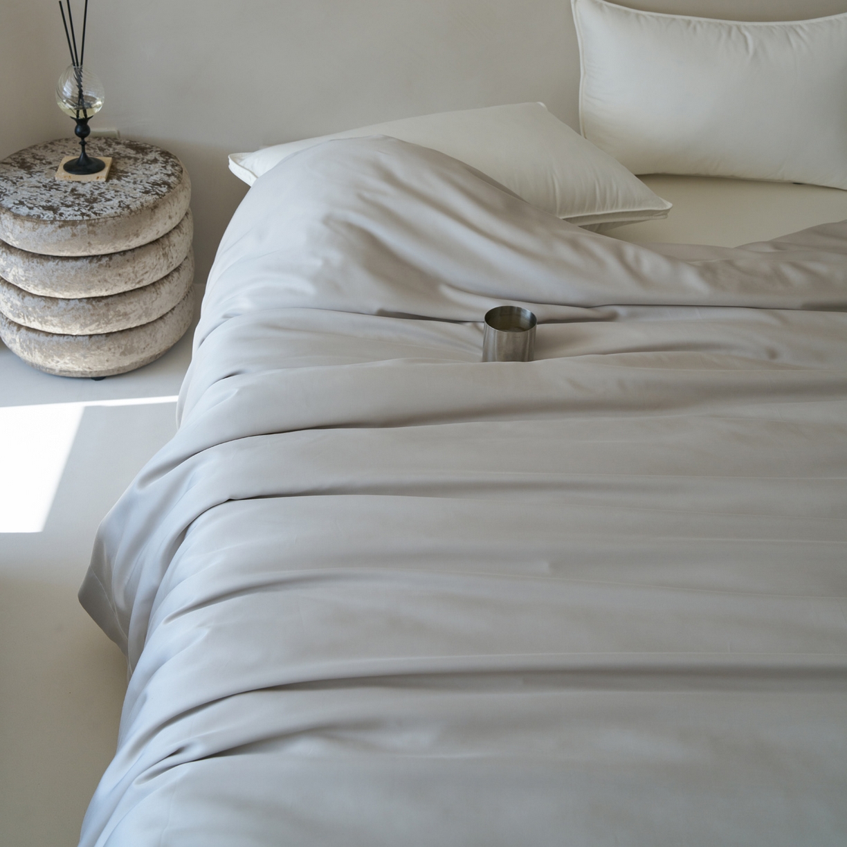 91家纺网 家纺一手货源 找家纺 （总）简纯主义 2026新款100S超细旦进口兰精天丝单被套被套单件