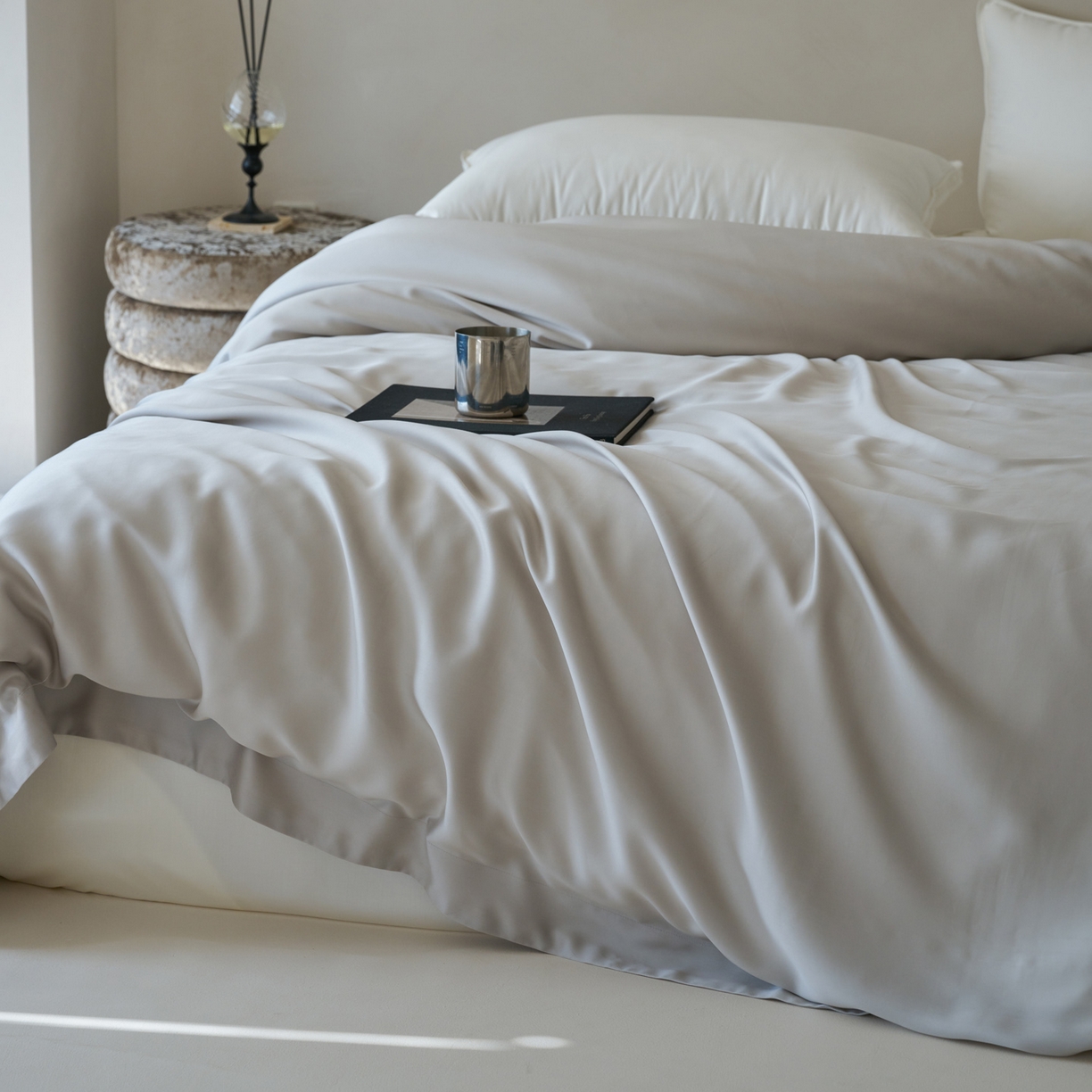 91家纺网 家纺一手货源 找家纺 （总）简纯主义 2026新款100S超细旦进口兰精天丝单被套被套单件