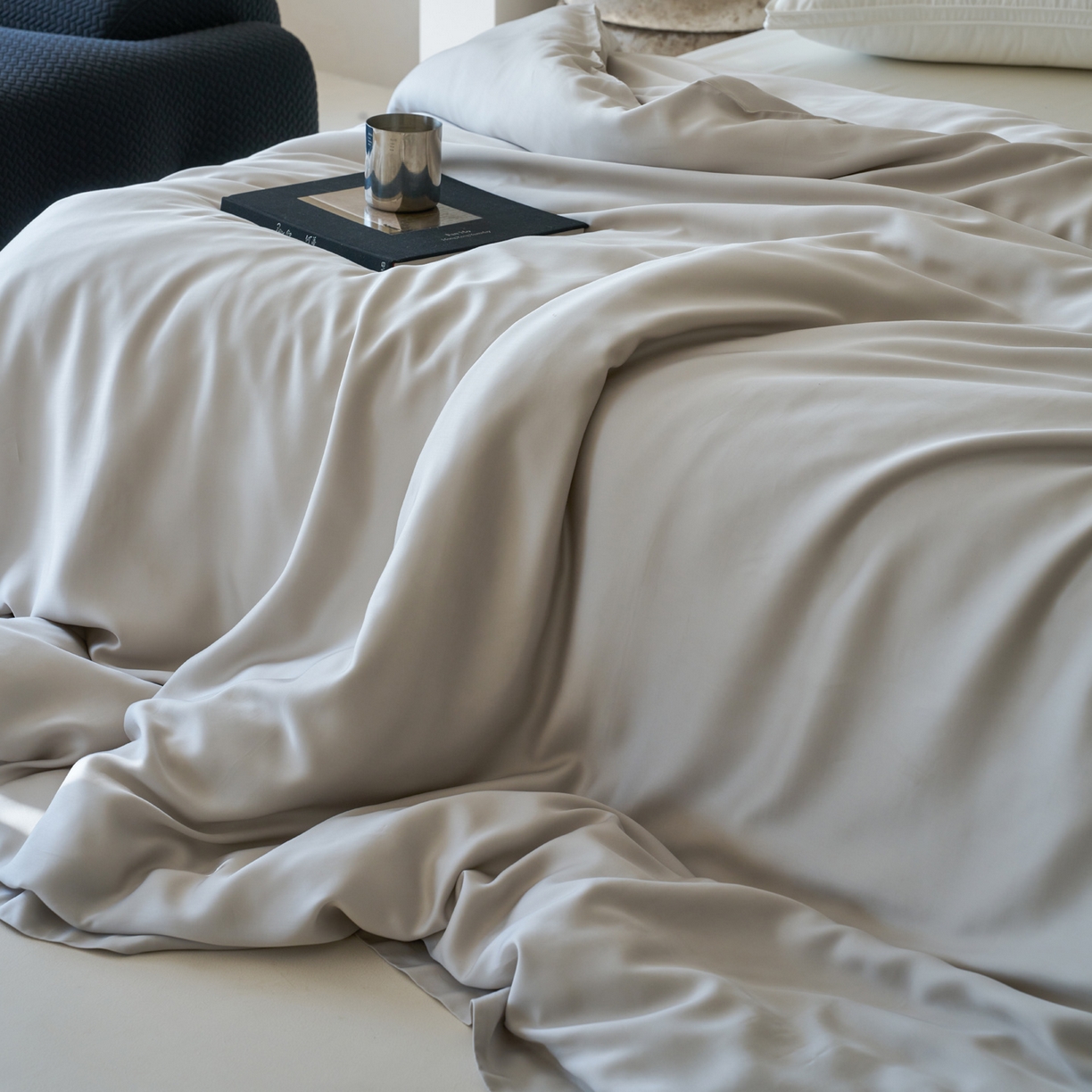 91家纺网 家纺一手货源 找家纺 （总）简纯主义 2026新款100S超细旦进口兰精天丝单被套被套单件