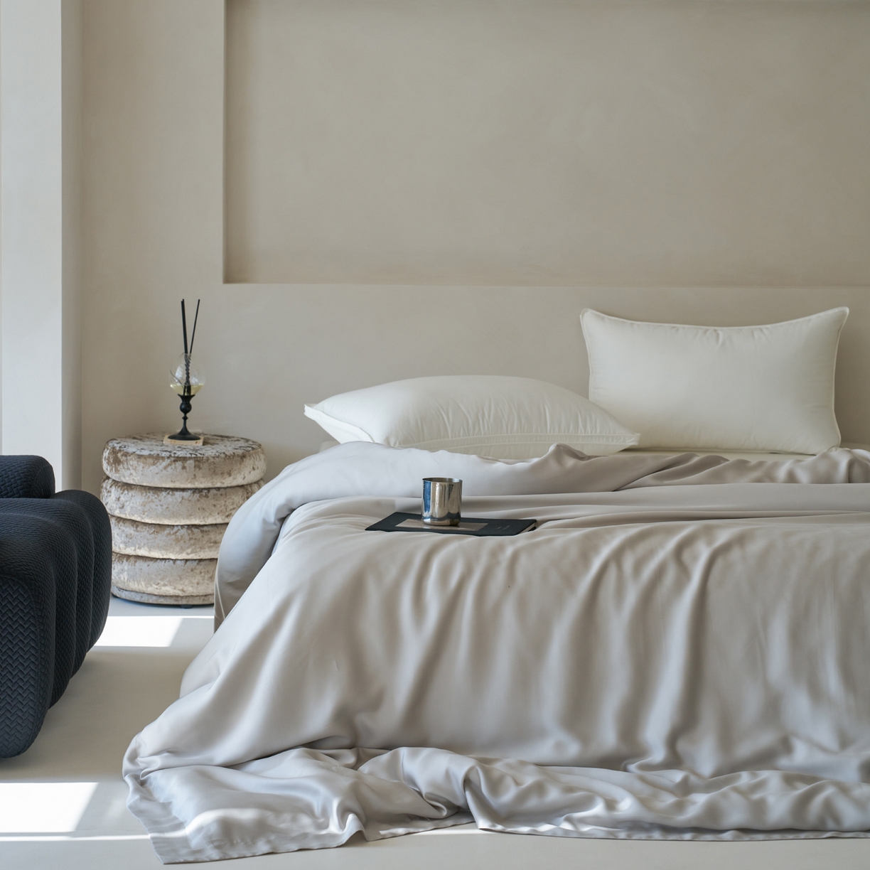 91家纺网 家纺一手货源 找家纺 （总）简纯主义 2026新款100S超细旦进口兰精天丝单被套被套单件