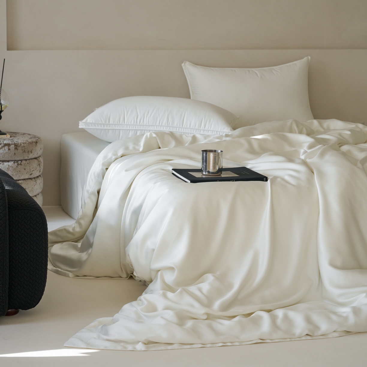 91家纺网 家纺一手货源 找家纺 （总）简纯主义 2026新款100S超细旦进口兰精天丝单被套被套单件