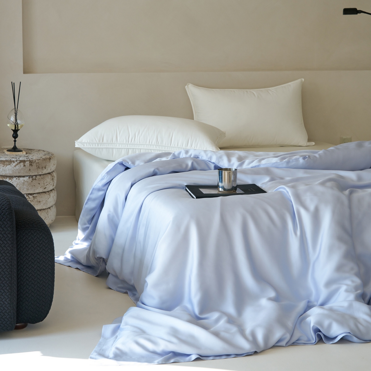 91家纺网 家纺一手货源 找家纺 （总）简纯主义 2026新款100S超细旦进口兰精天丝单被套被套单件