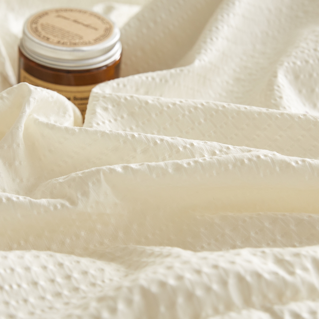 91家纺网 家纺一手货源 找家纺 帕芬鸟家纺 2026春夏新款A+无染大豆夏被夏凉被空调被 无染-米拼绿