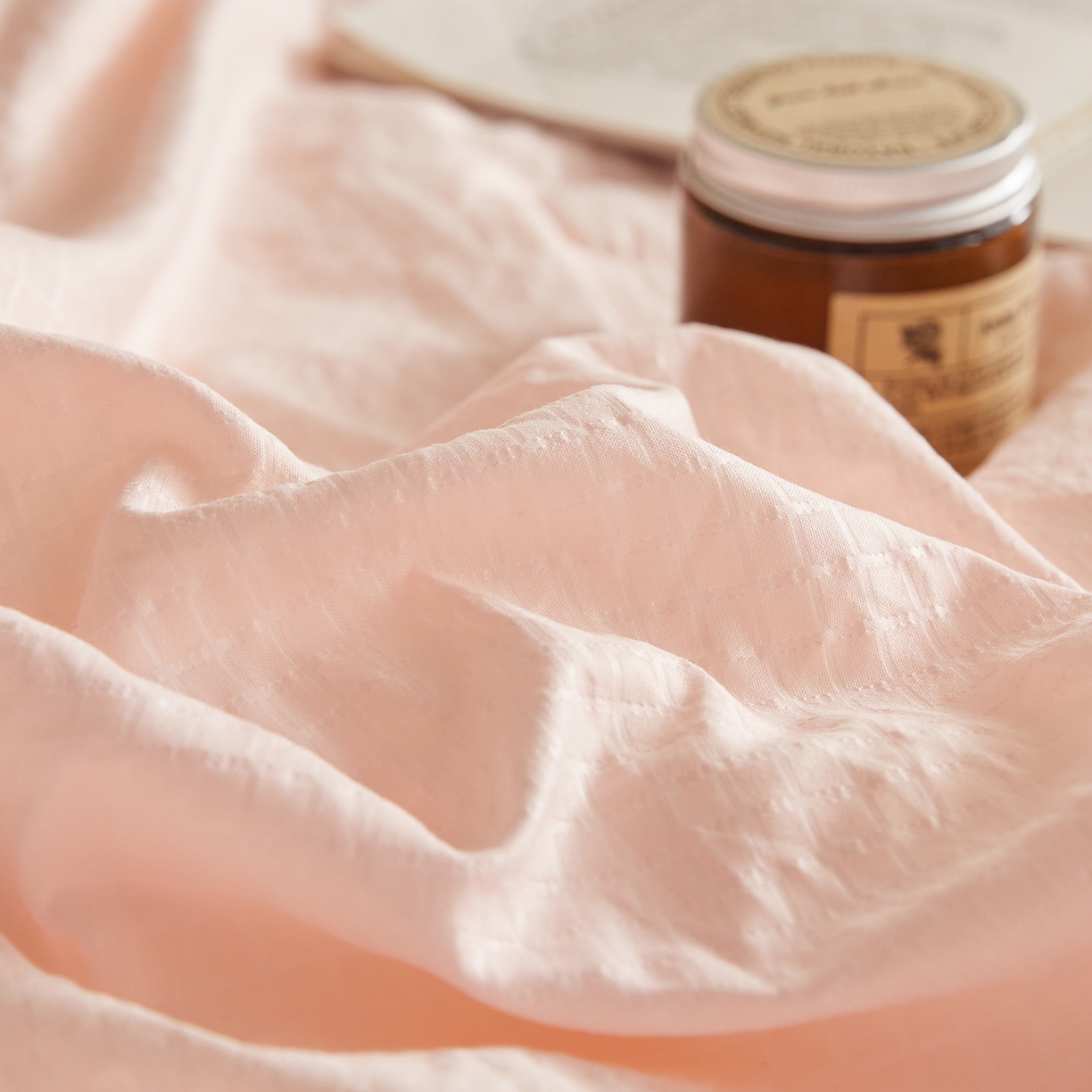 91家纺网 家纺一手货源 找家纺 帕芬鸟家纺 2026春夏新款A+无染大豆夏被夏凉被空调被 无染-玉粉