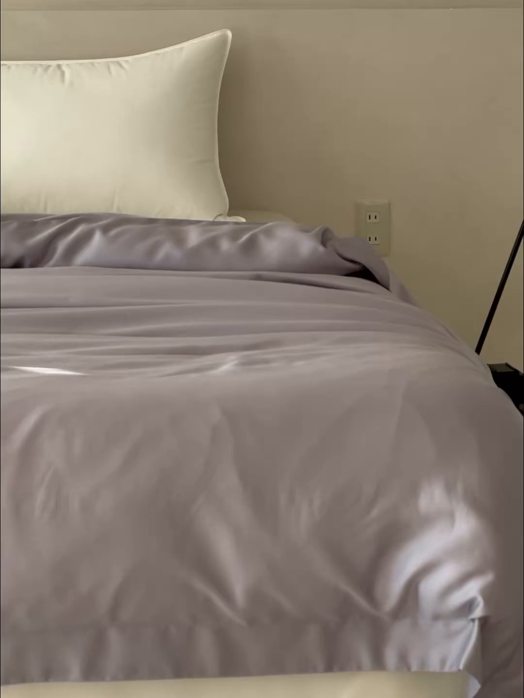 91家纺网 家纺一手货源 找家纺 简纯主义 2026新款100S超细旦进口兰精天丝单被套被套单件 柔霜粉