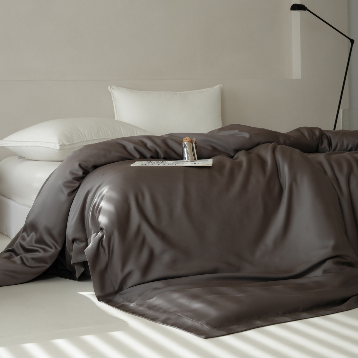 简纯主义 2026新款100S超细旦进口兰精天丝单被套被套单件 雾迷