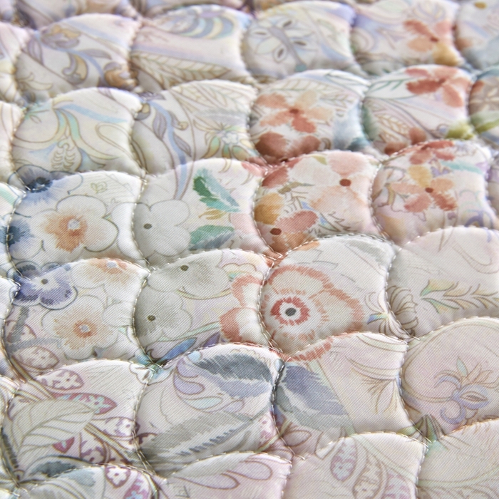 91家纺网 家纺一手货源 找家纺 羽梦家纺 2026新款硅胶床裙款凉席席子 云间花境