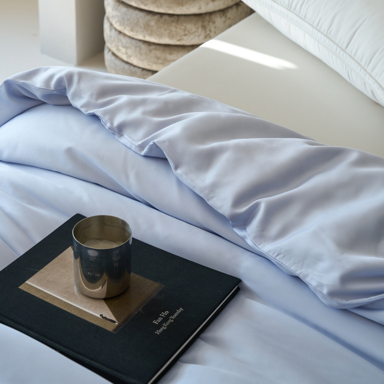 91家纺网 家纺一手货源 找家纺 简纯主义 2026新款100S超细旦进口兰精天丝单被套被套单件 云醉了