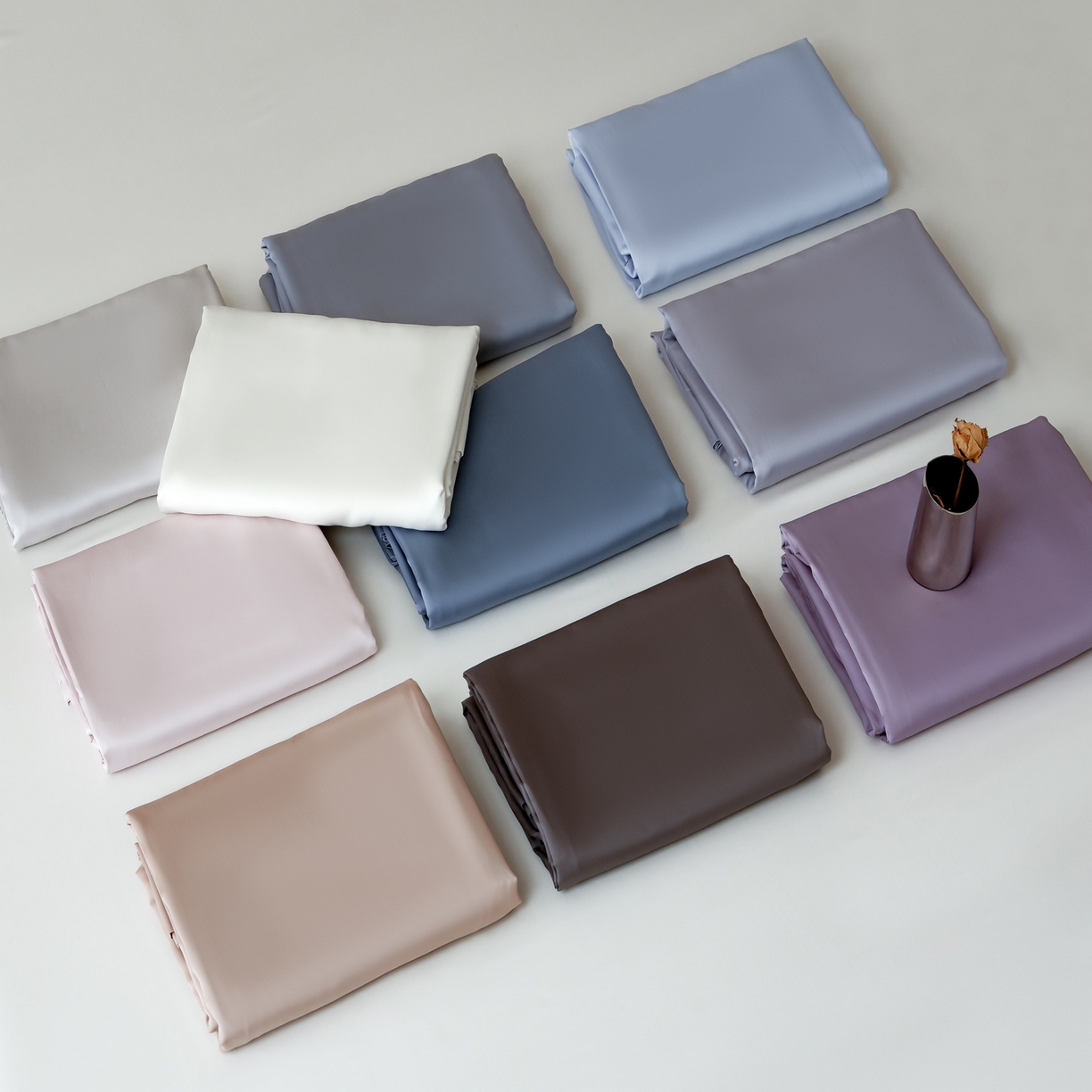 91家纺网 家纺一手货源 找家纺 简纯主义 2026新款100S超细旦进口兰精天丝单被套被套单件 组合图仅供展示-不可下单