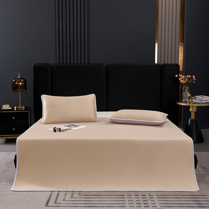 91家纺网 家纺一手货源 找家纺 （总）羽梦家纺 2026新款凉席银丝款床单款凉席席子