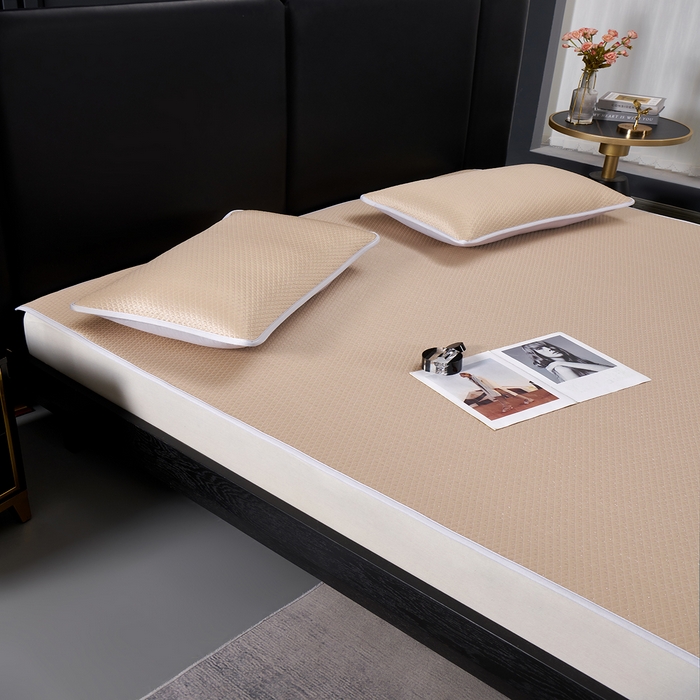 91家纺网 家纺一手货源 找家纺 （总）羽梦家纺 2026新款凉席银丝款床单款凉席席子