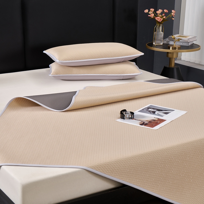 91家纺网 家纺一手货源 找家纺 （总）羽梦家纺 2026新款凉席银丝款床单款凉席席子