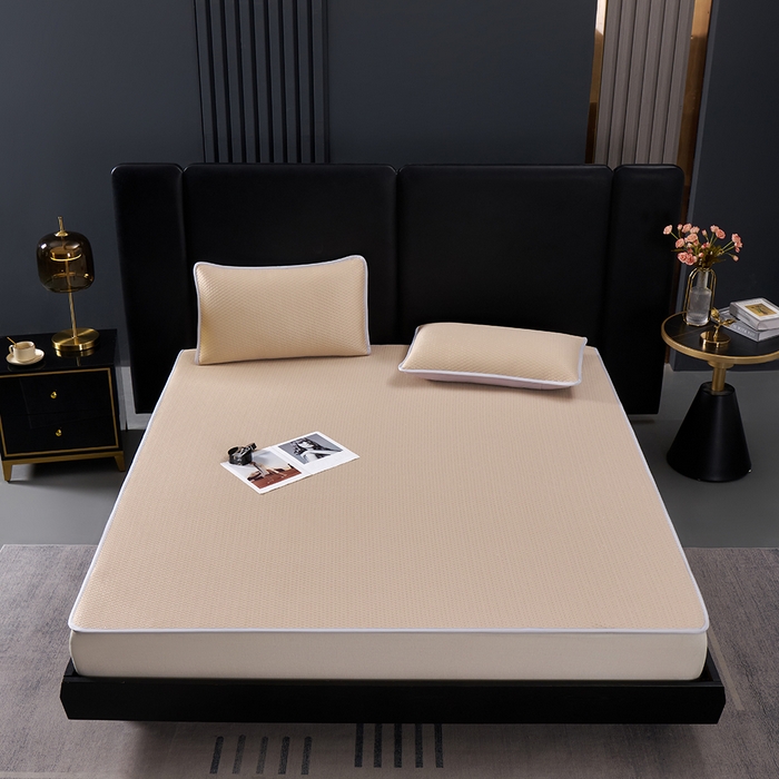 91家纺网 家纺一手货源 找家纺 （总）羽梦家纺 2026新款凉席银丝款床单款凉席席子