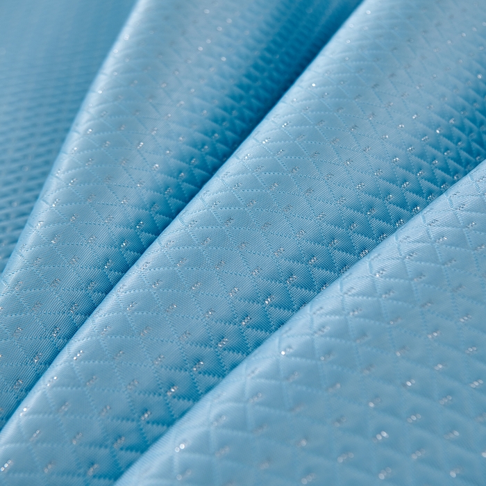 91家纺网 家纺一手货源 找家纺 羽梦家纺 2026新款凉席银丝款床单款凉席席子 天空蓝