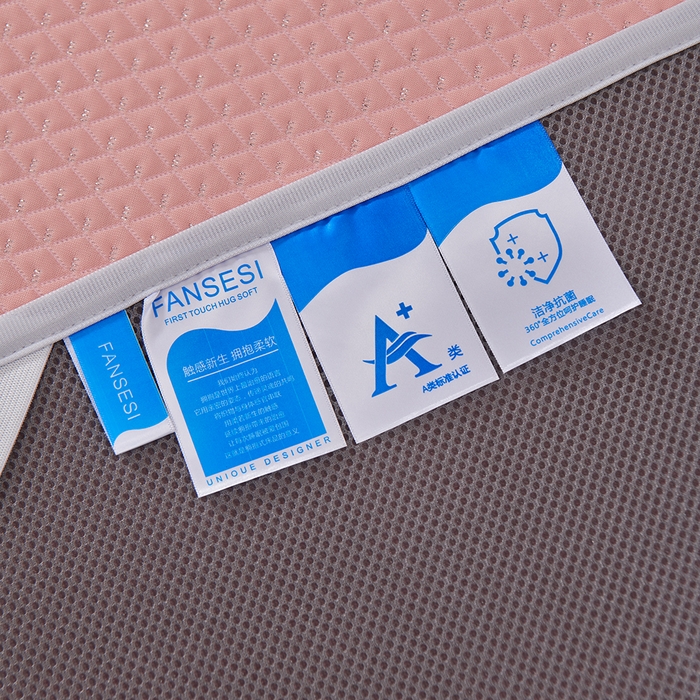 91家纺网 家纺一手货源 找家纺 羽梦家纺 2026新款凉席银丝款床单款凉席席子 樱花粉