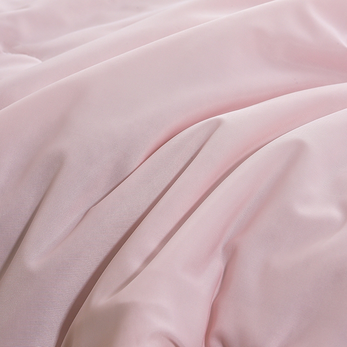 91家纺网 家纺一手货源 找家纺 宝宝纱被业 2026新款纯色凉感夏被 浅豆沙