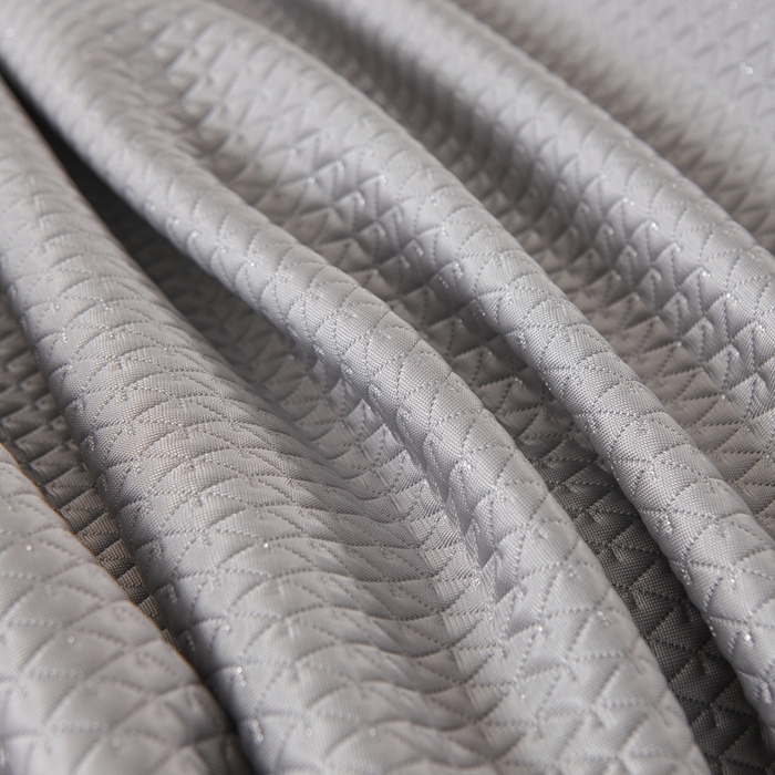 91家纺网 家纺一手货源 找家纺 羽梦家纺 2026新款凉席床裙款银丝凉席席子 高级灰