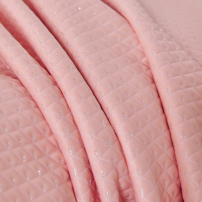 91家纺网 家纺一手货源 找家纺 羽梦家纺 2026新款凉席床裙款银丝凉席席子 樱花粉