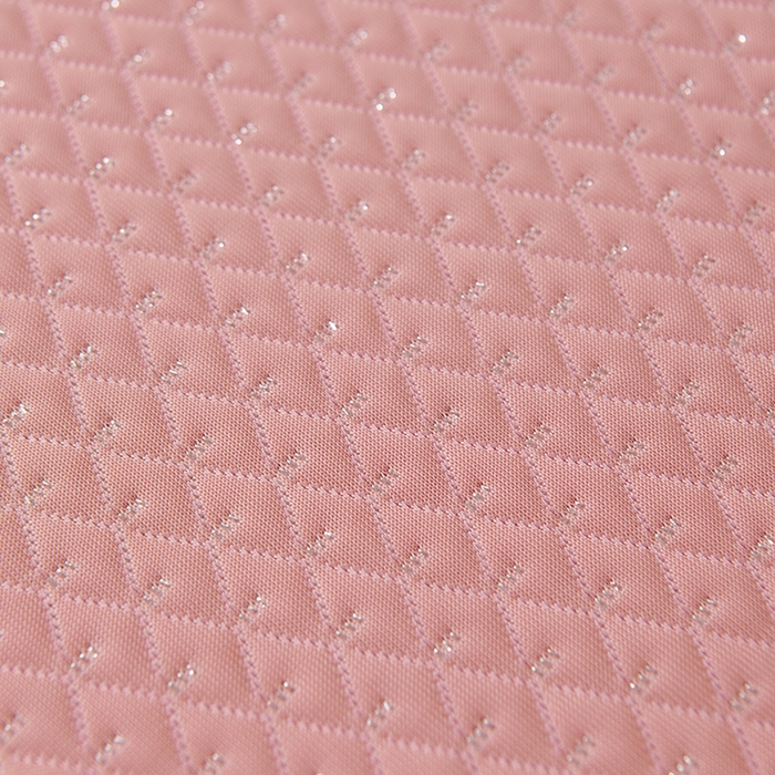 91家纺网 家纺一手货源 找家纺 羽梦家纺 2026新款凉席床裙款银丝凉席席子 樱花粉