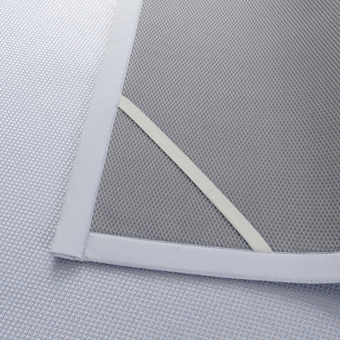 91家纺网 家纺一手货源 找家纺 yyds网供 2026新款冰藤乳胶凉席三件套床席款床笠款刺绣可水机洗空调婴儿童单人软藤席 床席-乳胶冰藤席-灰蓝