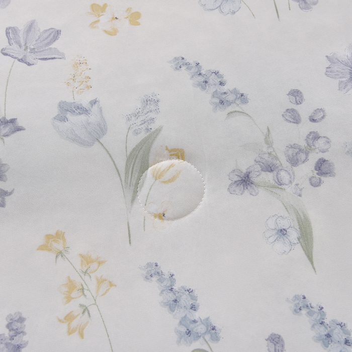 91家纺网 家纺一手货源 找家纺 宝宝纱被业 2026新款纯色凉感夏被 蓝楹碎影