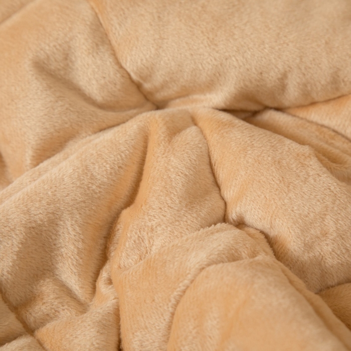 91家纺网 家纺一手货源 找家纺 新奇异 2025新款卡通毛巾绣抱枕被-冬季加厚水晶绒款可爱狗+萝卜兔系列 萝卜兔-深灰加绒加厚